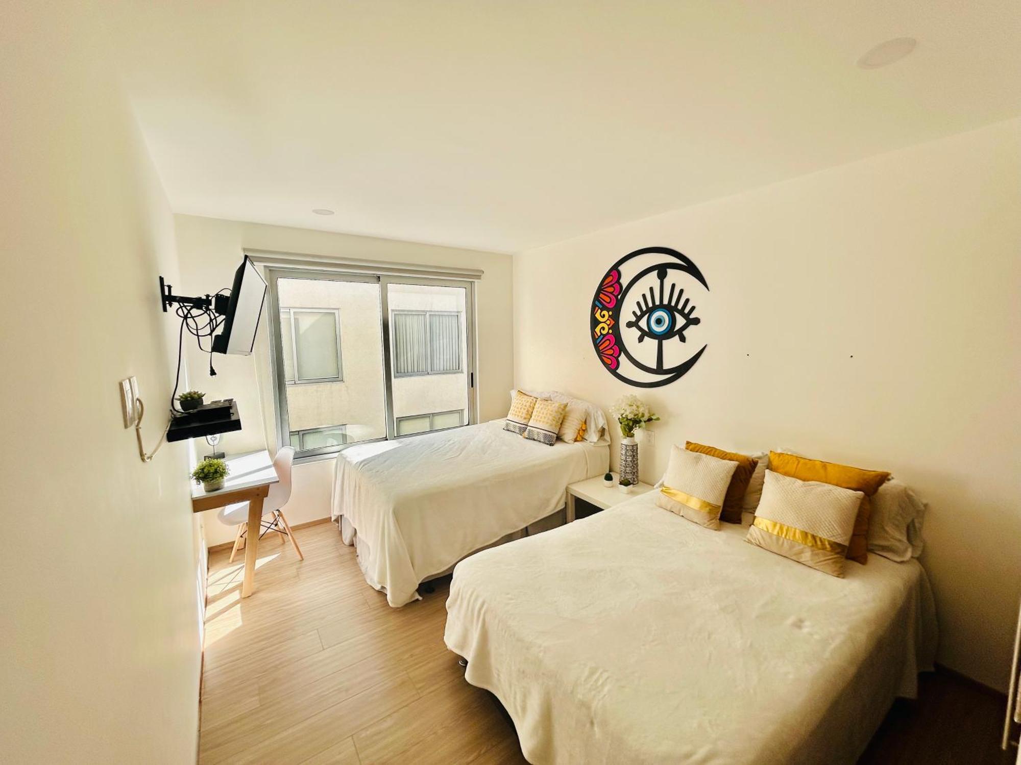 דירות מקסיקו סיטי Espectacular Departamento/Estacionamiento, 3 Tv'S מראה חיצוני תמונה